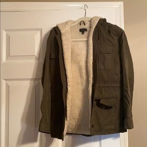 Topshop Army Green Jacket